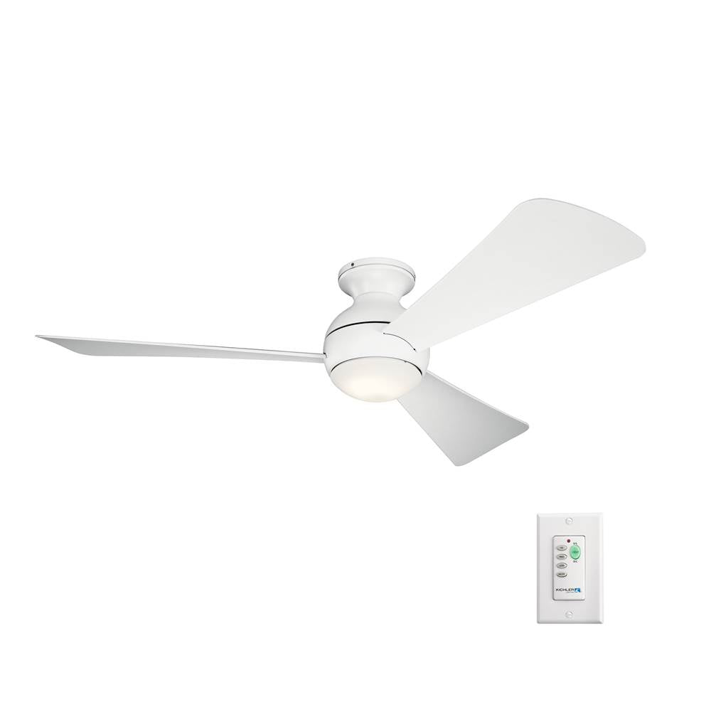 Kichler Lighting 330152MWH Matte White 54 Inch Sola Fan Led Image 8