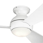 Kichler Lighting 330152MWH Matte White 54 Inch Sola Fan Led Image 5