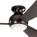Kichler Lighting 330152OZ Olde Bronze 54 Inch Sola Fan Led Image 6