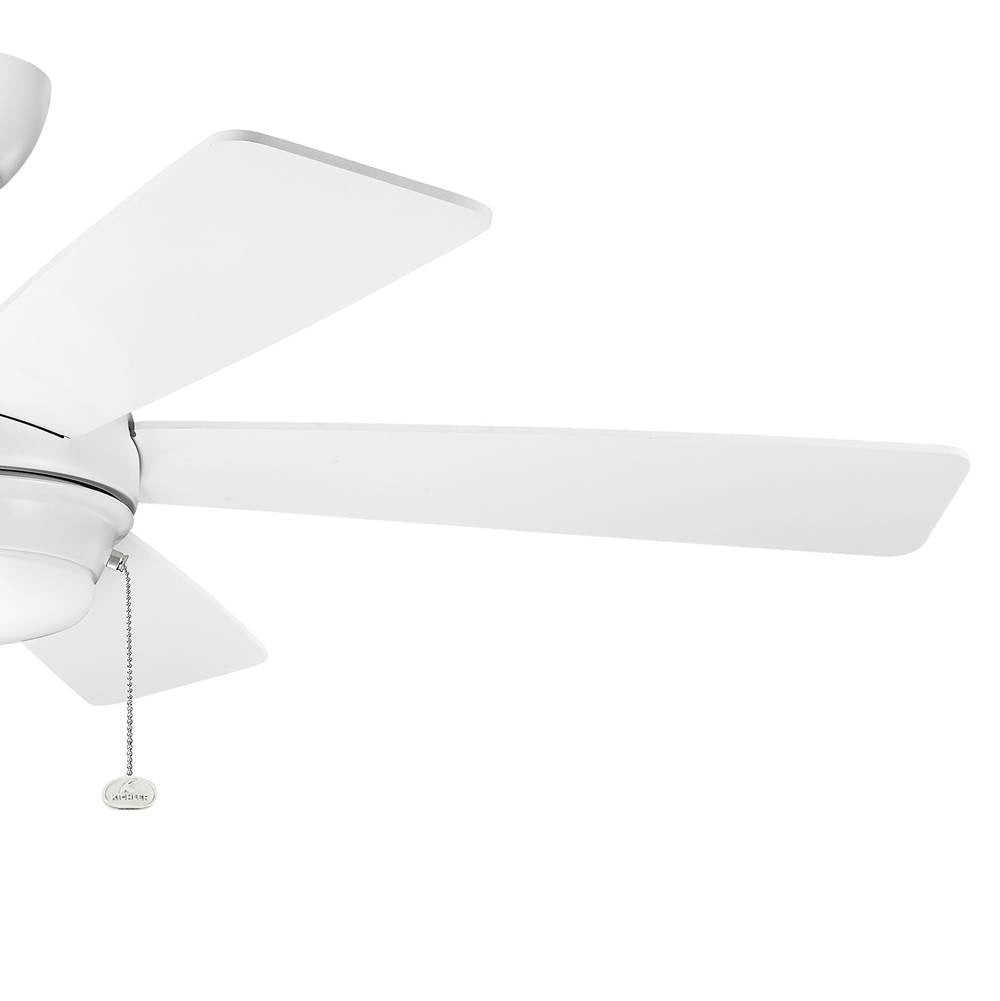 Kichler Lighting 330174MWH Matte White 52 Inch Starkk Fan Led Image 5