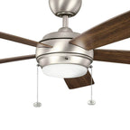 Kichler Lighting 330174NI Brushed Nickel 52 Inch Starkk Fan Led Image 6