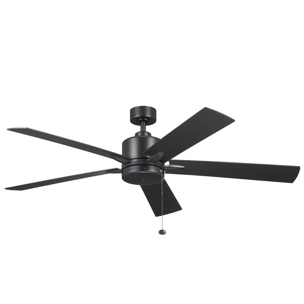 Kichler Lighting 330243SBK Satin Black 60 Inch Lucian Ii Fan Image 2