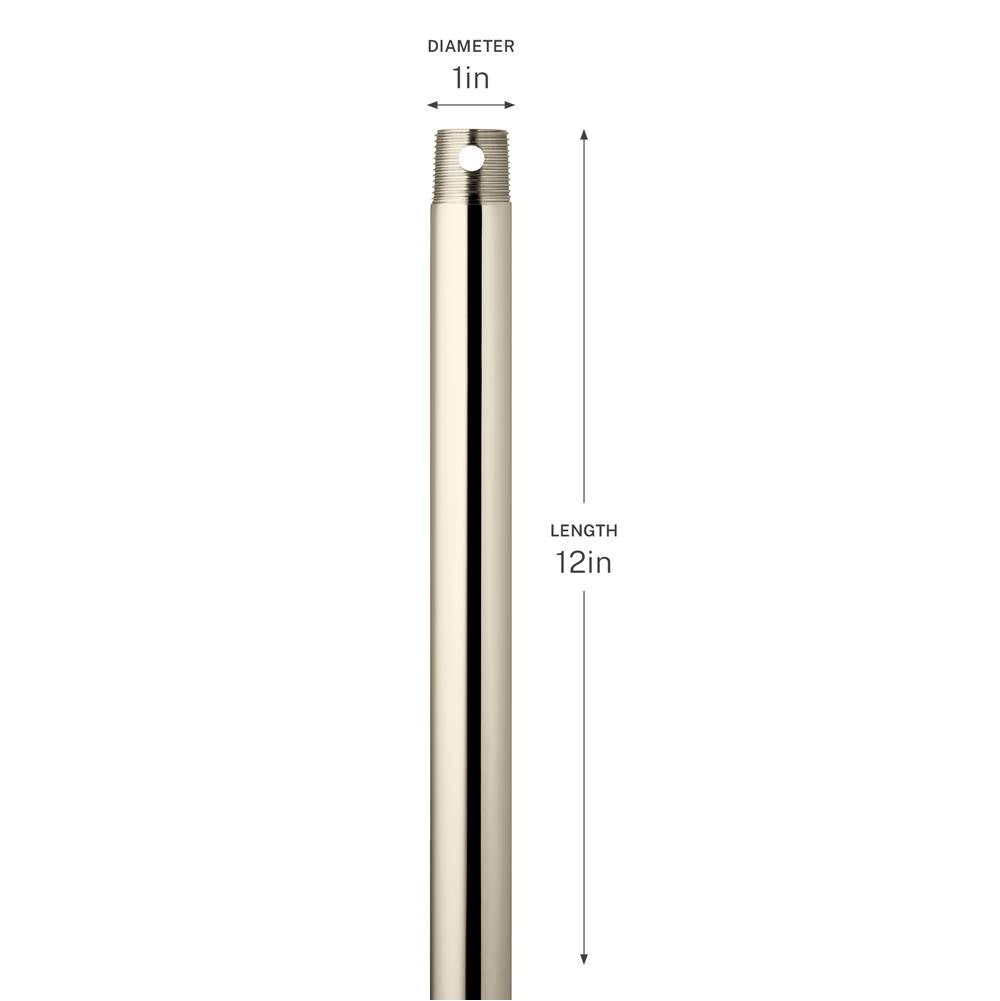Kichler Lighting  Fan Down Rod 12 Inch
