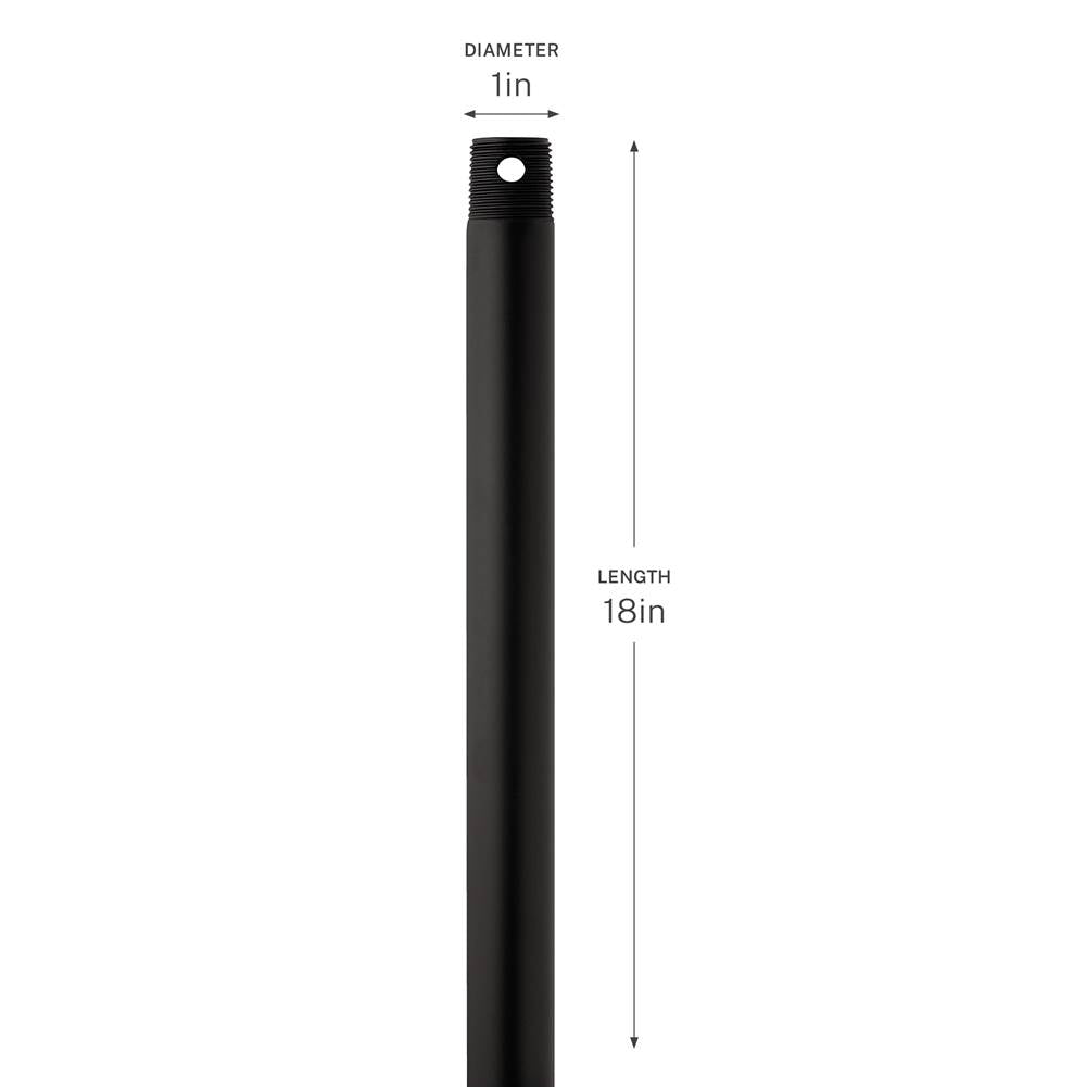 Kichler Lighting  Fan Down Rod 18 Inch