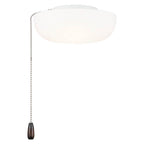 Kichler Lighting 380940 White 9'' Universal Led Fan Light Kit White Image 1