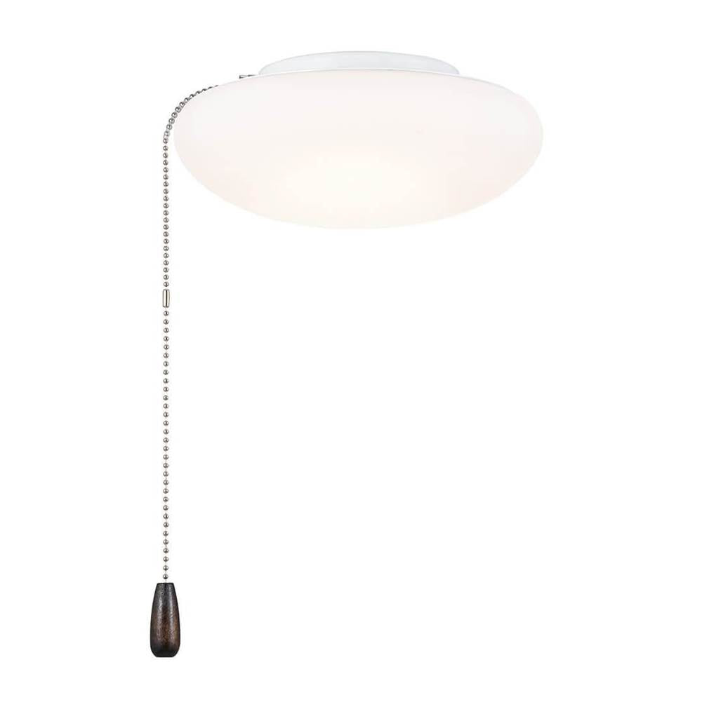 Kichler Lighting 380941 White 9'' Universal Led Fan Light Kit White Image 1
