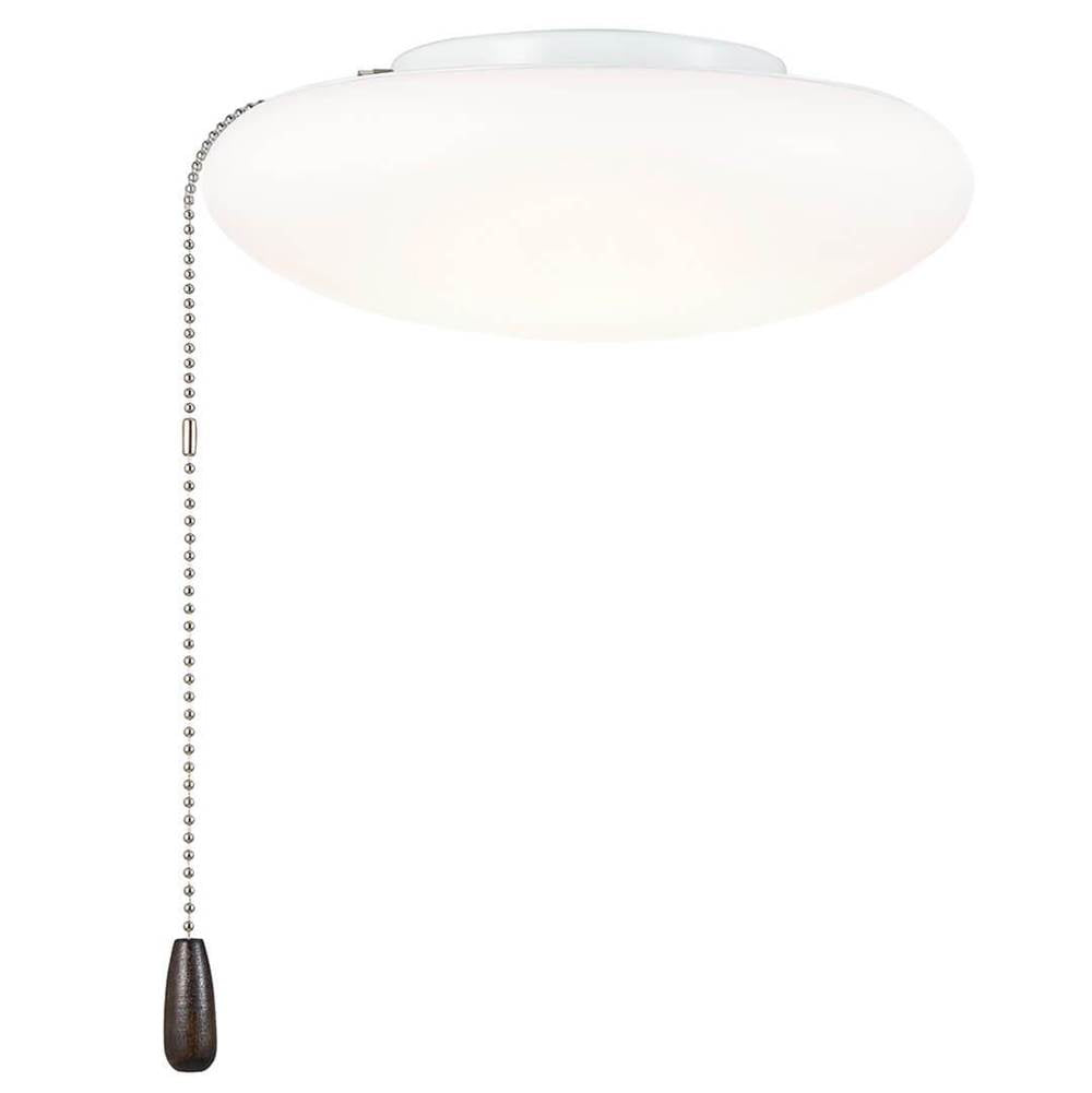 Kichler Lighting 380961 White 10'' Universal Led Fan Light Kit White Image 1
