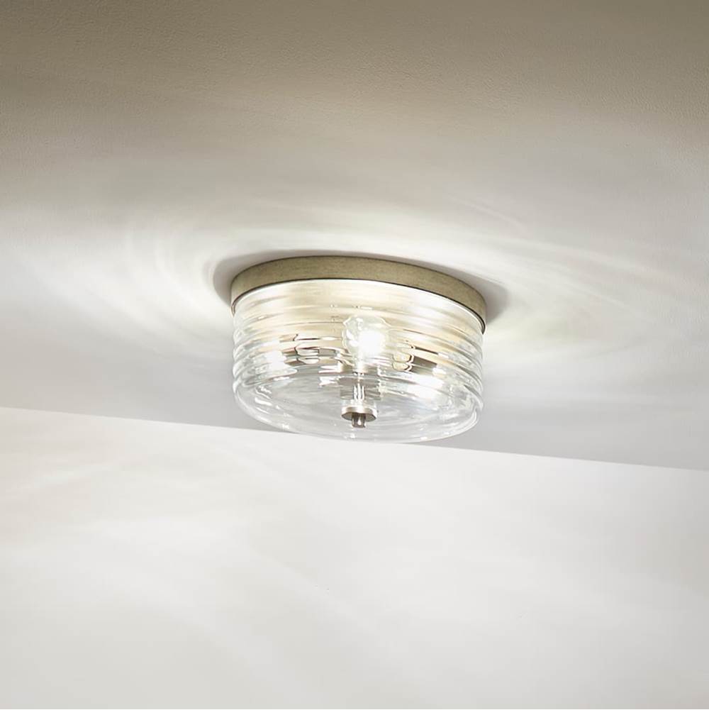 Kichler Lighting 38261 Distressed Antique Gray,Brushed Nickel Maritime Ceiling Light Image 1