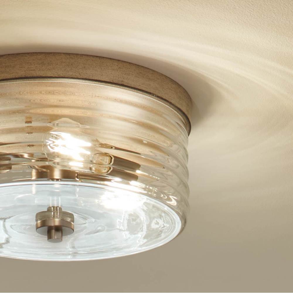 Kichler Lighting 38261 Distressed Antique Gray,Brushed Nickel Maritime Ceiling Light Image 3