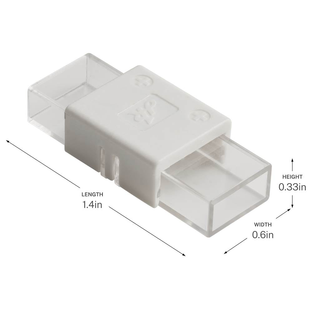 Kichler Lighting 3CTTWH White Wet Tape Connector Image 4