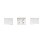 Kichler Lighting 3CTTWH White Wet Tape Connector Image 1