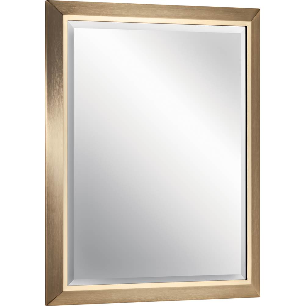 Kichler Lighting 41011CPZ Champagne Bronze 24'' Rectangular Mirror In Champagne Bronze Image 1