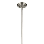 Kichler Lighting 42047NI Brushed Nickel Everly 17.75'' 1-light Bell Pendant With Clear Glass In Brushed Nickel Image 3