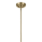 Kichler Lighting Everly 13.75'' 1-light Bell Pendant With Clear Seeded Glass In Black