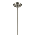 Kichler Lighting Everly 13.75'' 1-light Bell Pendant With Clear Seeded Glass In Black