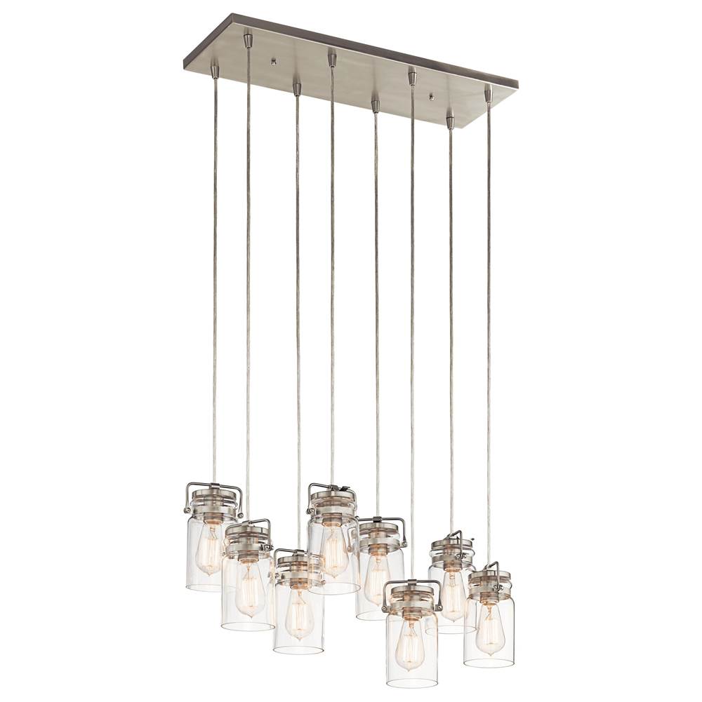 Kichler Lighting Brinley Linear Chandelier 8lt