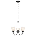 Kichler Lighting 43637BK Black Mini Chandelier 3lt Image 1