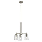 Kichler Lighting 43670NICLR Brushed Nickel Shailene 15.25'' 3-light Mini Chandelier With Clear Glass In Brushed Nickel Image 4