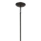 Kichler Lighting Shailene 15.25'' 3-light Mini Chandelier With Clear Glass In Black