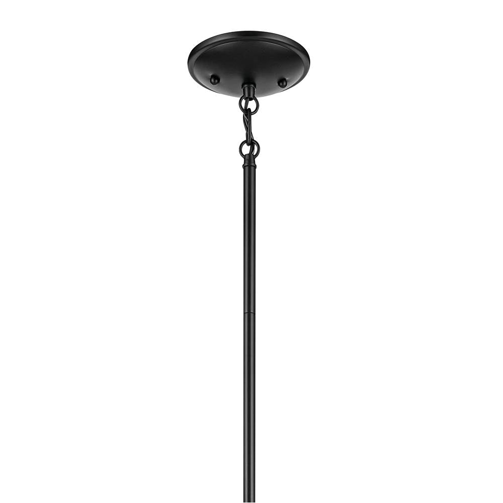 Kichler Lighting Shailene 15.25'' 5-light Chandelier With Clear Glass In Black