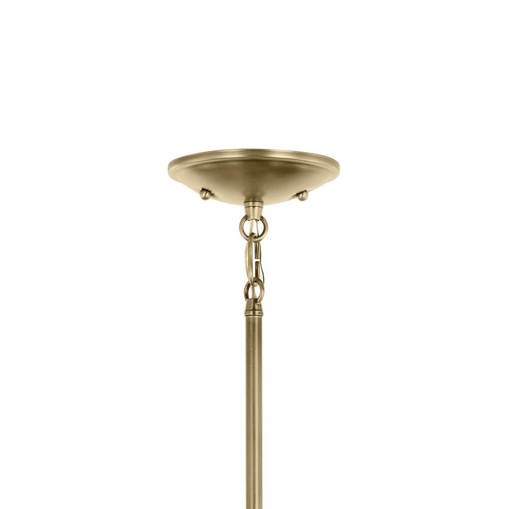 Kichler Lighting 43671NBRCLR Natural Brass Shailene 15.25'' 5-light Chandelier With Clear Glass In Natural Brass Image 8