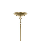 Kichler Lighting 43671NBRCLR Natural Brass Shailene 15.25'' 5-light Chandelier With Clear Glass In Natural Brass Image 8
