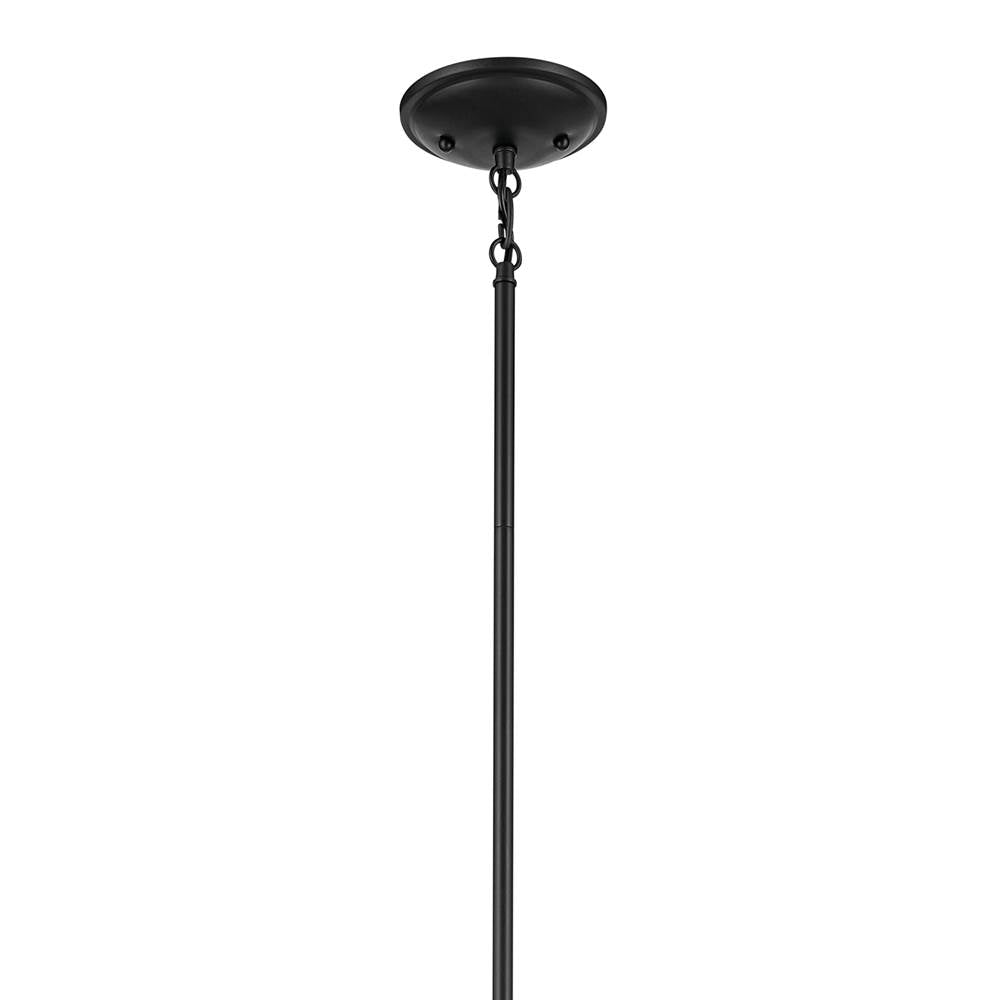 Kichler Lighting Shailene 26.5'' 9-light 2-tier Chandelier With Clear Glass In Black