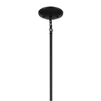 Kichler Lighting Shailene 11.25'' 1-light Mini Bell Pendant With Clear Glass In Black