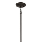 Kichler Lighting Shailene 11.25'' 1-light Mini Bell Pendant With Clear Glass In Black