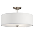 Kichler Lighting 43692NI Brushed Nickel Semi Flush 3lt Image 2