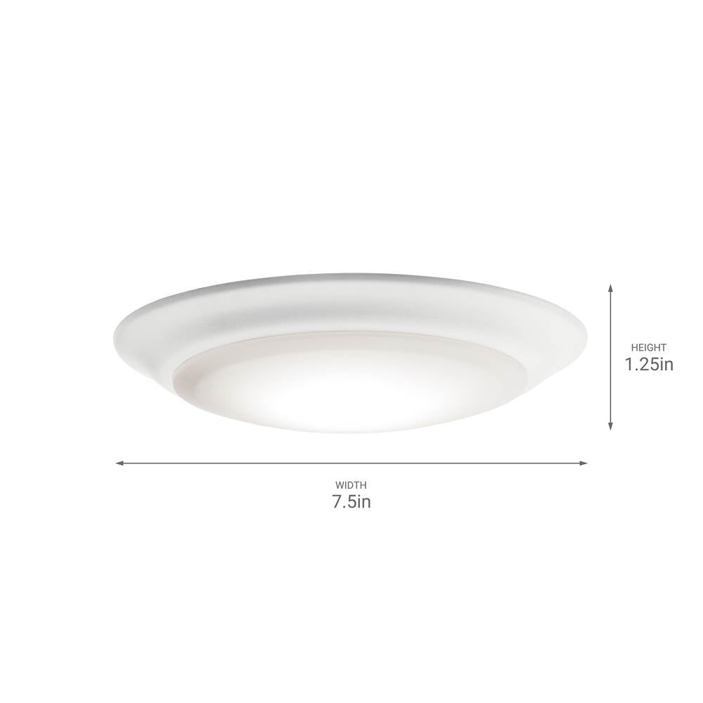 Kichler Lighting 43846WHLED30 White Downlight Led 3000k Image 5