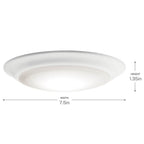 Kichler Lighting 43846WHLED40 White Downlight Led 4000k Image 3