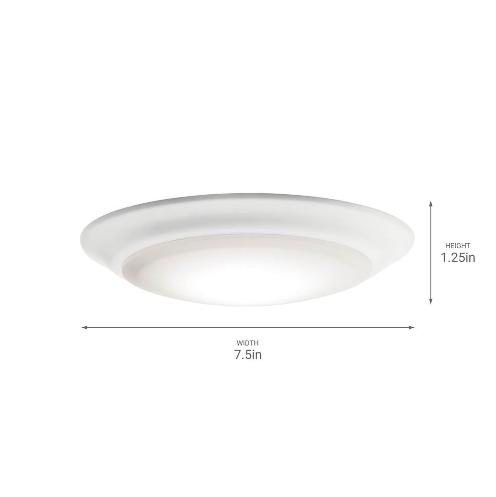 Kichler Lighting 43848WHLED30T White Downlight Led 3000k T24 Es Image 3