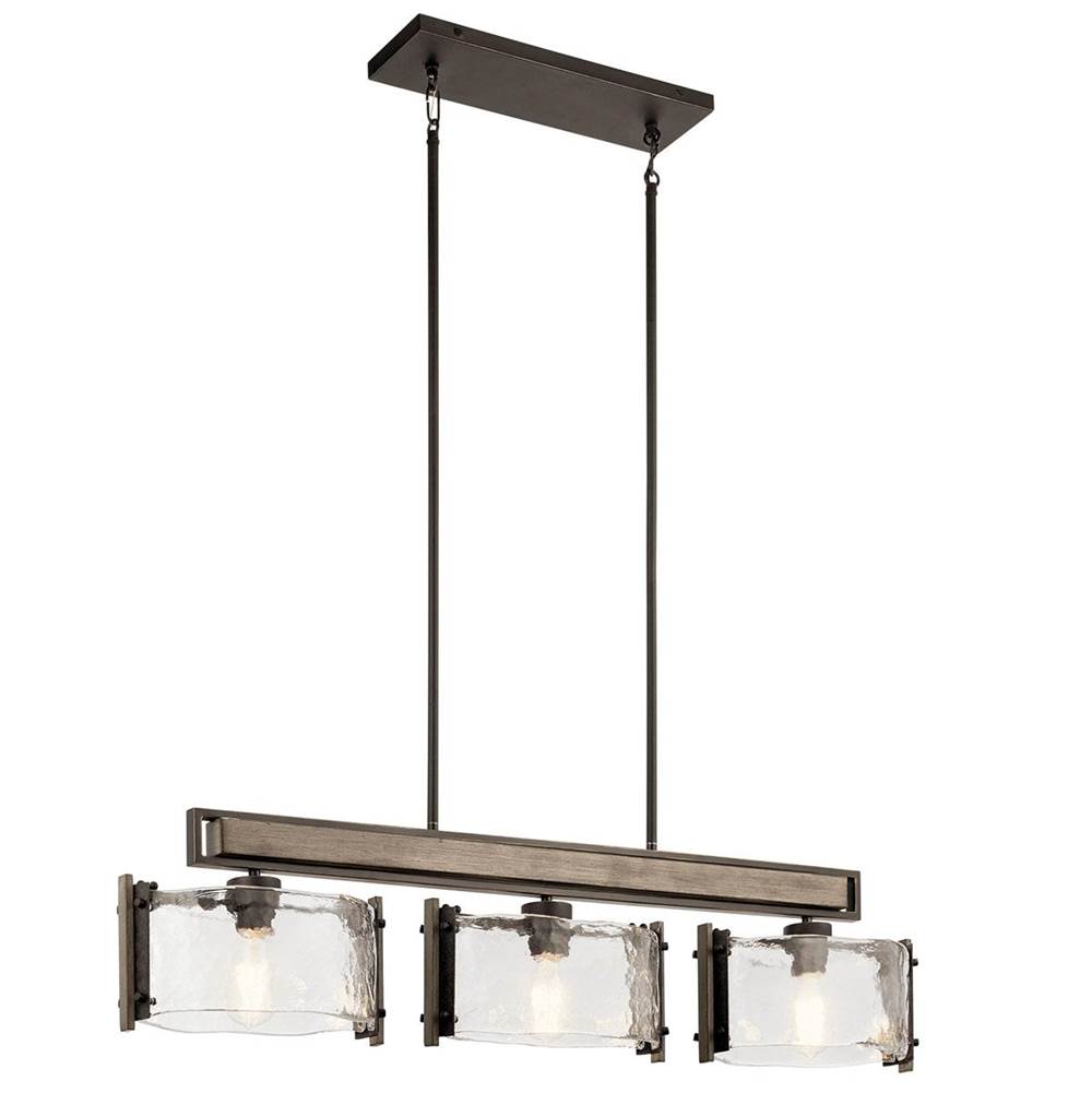 Kichler Lighting Aberdeen Linear Chandelier 3lt