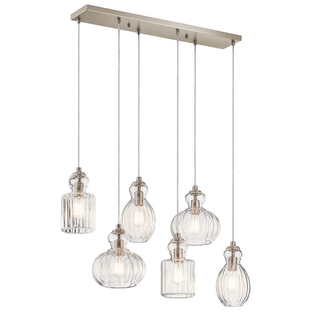 Kichler Lighting Riviera Linear Chandelier 6lt