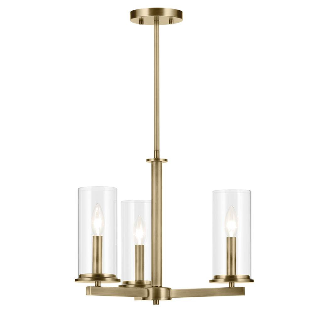 Kichler Lighting Crosby Chandelier/semi Flush 3lt