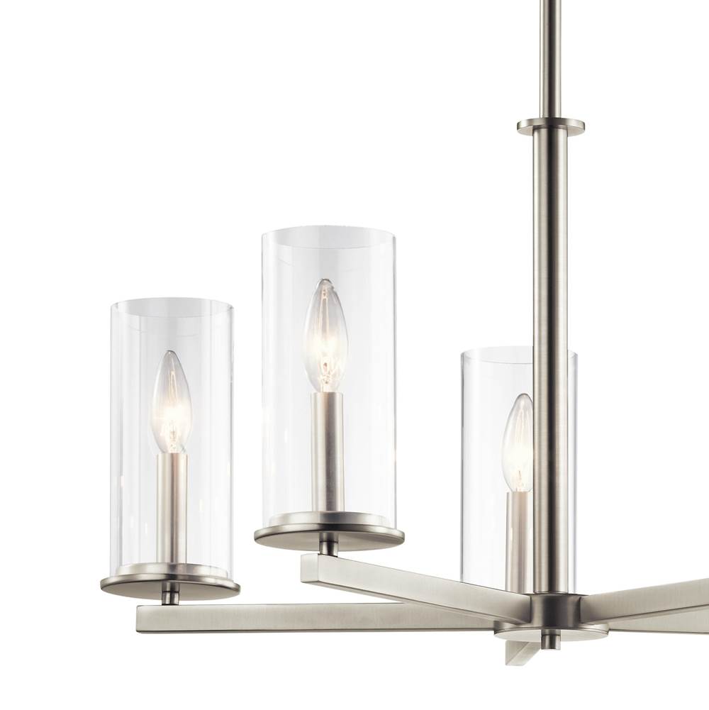 Kichler Lighting 43999NI Brushed Nickel Chandelier 5lt Image 7