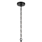 Kichler Lighting Crosby 21.75'' 6-light Chandelier With Clear Glass In Black