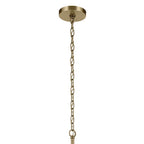 Kichler Lighting Crosby 21.75'' 6-light Chandelier With Clear Glass In Black