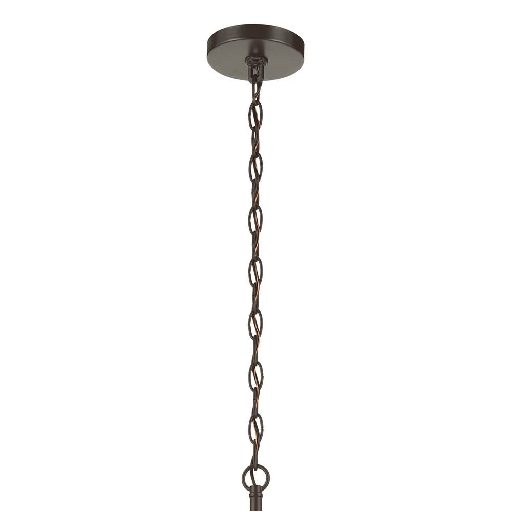 Kichler Lighting Crosby 21.75'' 6-light Chandelier With Clear Glass In Black