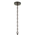 Kichler Lighting Crosby 21.75'' 6-light Chandelier With Clear Glass In Black