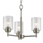 Kichler Lighting 44029NI Brushed Nickel Mini Chandelier 3lt Image 5