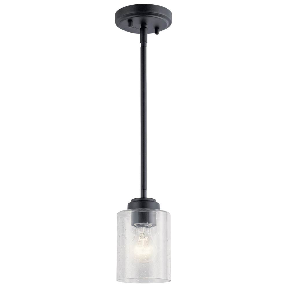 Kichler Lighting 44032BK Black Mini Pendant 1lt Image 2