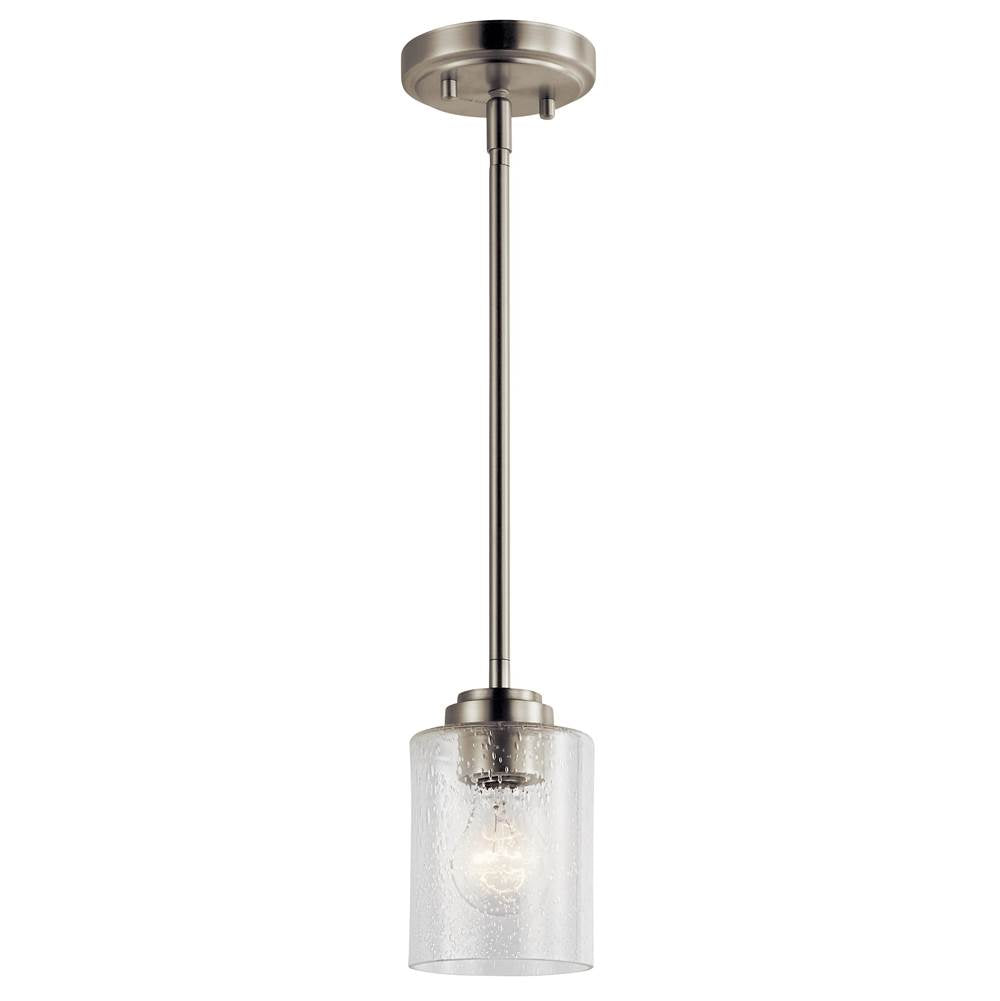 Kichler Lighting 44032NI Brushed Nickel Mini Pendant 1lt Image 2