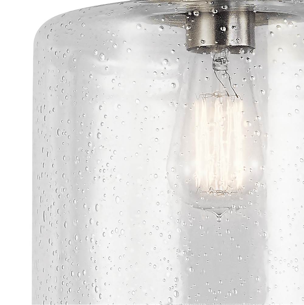 Kichler Lighting 44033NI Brushed Nickel Semi Flush 1lt Image 6