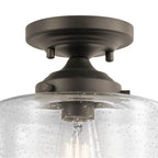 Kichler Lighting 44033OZ Olde Bronze Semi Flush 1lt Image 6