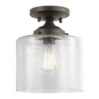 Kichler Lighting 44033OZ Olde Bronze Semi Flush 1lt Image 2