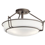 Kichler Lighting 44085OZ Olde Bronze Semi Flush 3lt Image 2