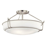 Kichler Lighting 44086NI Brushed Nickel Semi Flush 4lt Image 2