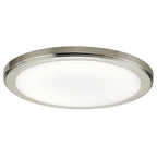 Kichler Lighting 44248NILED30 Brushed Nickel Flush Mount 13 Inch Round Image 1